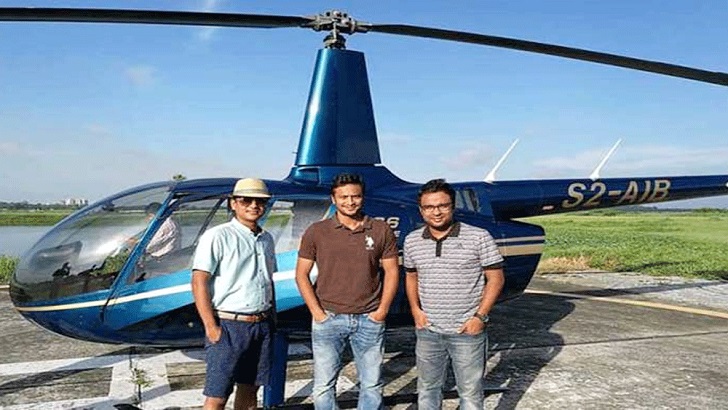 কোবির মর্মান্তিক মৃত্যু, আর হেলিকপ্টারে চড়বেন না সাকিব