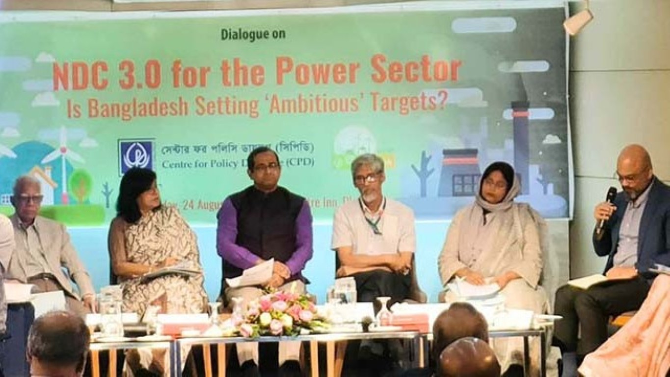 ২০৪০ সালের মধ্যে ৩০% নবায়নযোগ্য জ্বালানি অর্জনে ৪২ বিলিয়ন ডলার বিনিয়োগ প্রয়োজন: সিপিডি