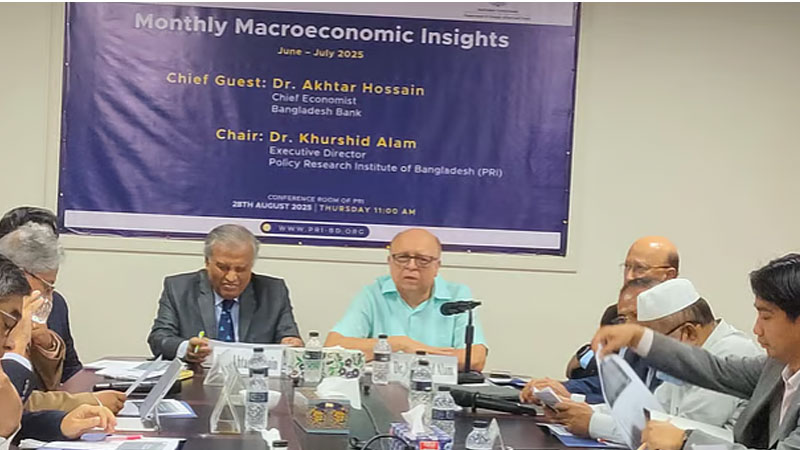 বর্তমান মূল্যস্ফীতি অর্থনীতির জন্য স্বস্তিদায়ক নয়: কেন্দ্রীয় ব্যাংকের প্রধান অর্থনীতিবিদ