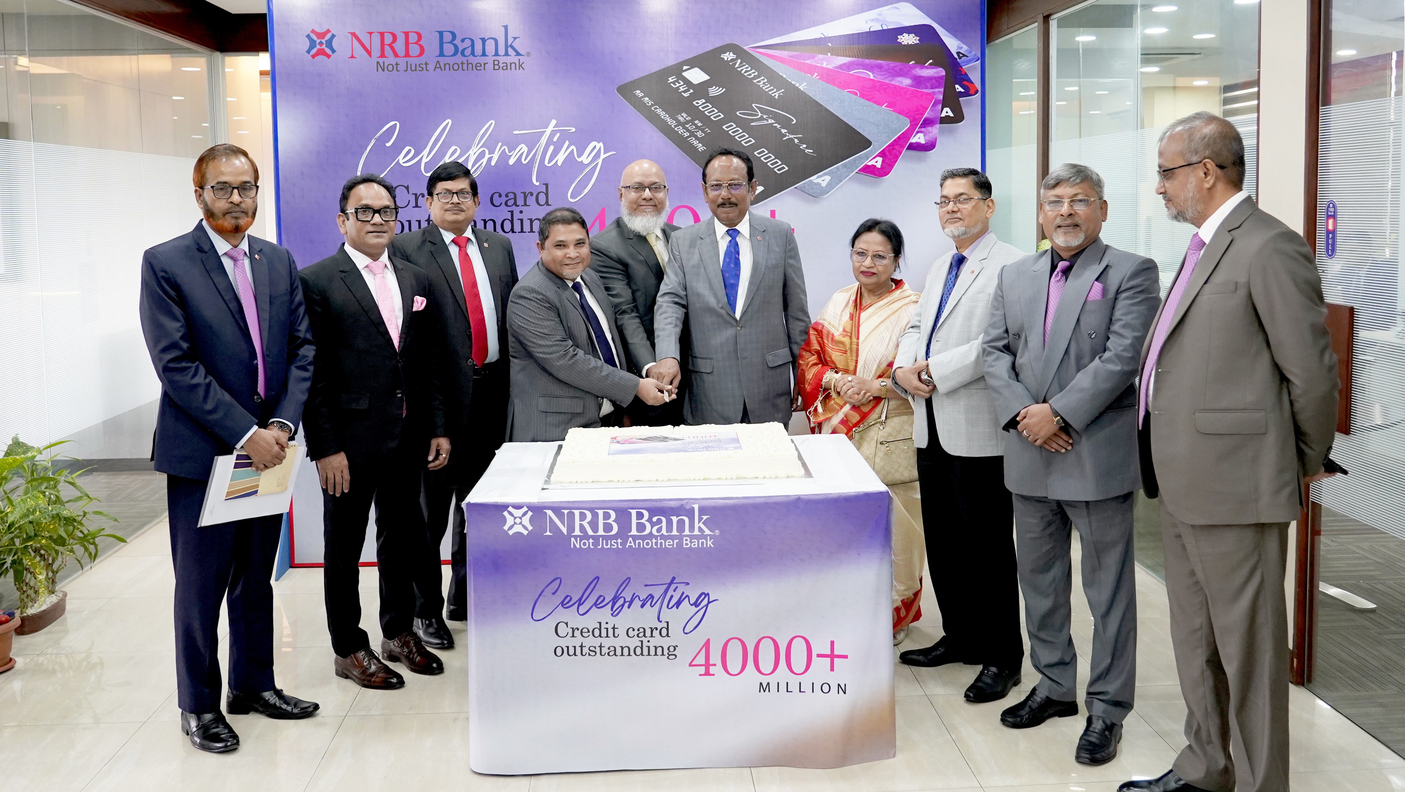 এনআরবি ব্যাংকের ক্রেডিট কার্ডে গ্রাহক আস্থা, পোর্টফোলিও ৪০০ কোটি টাকা ছাড়াল