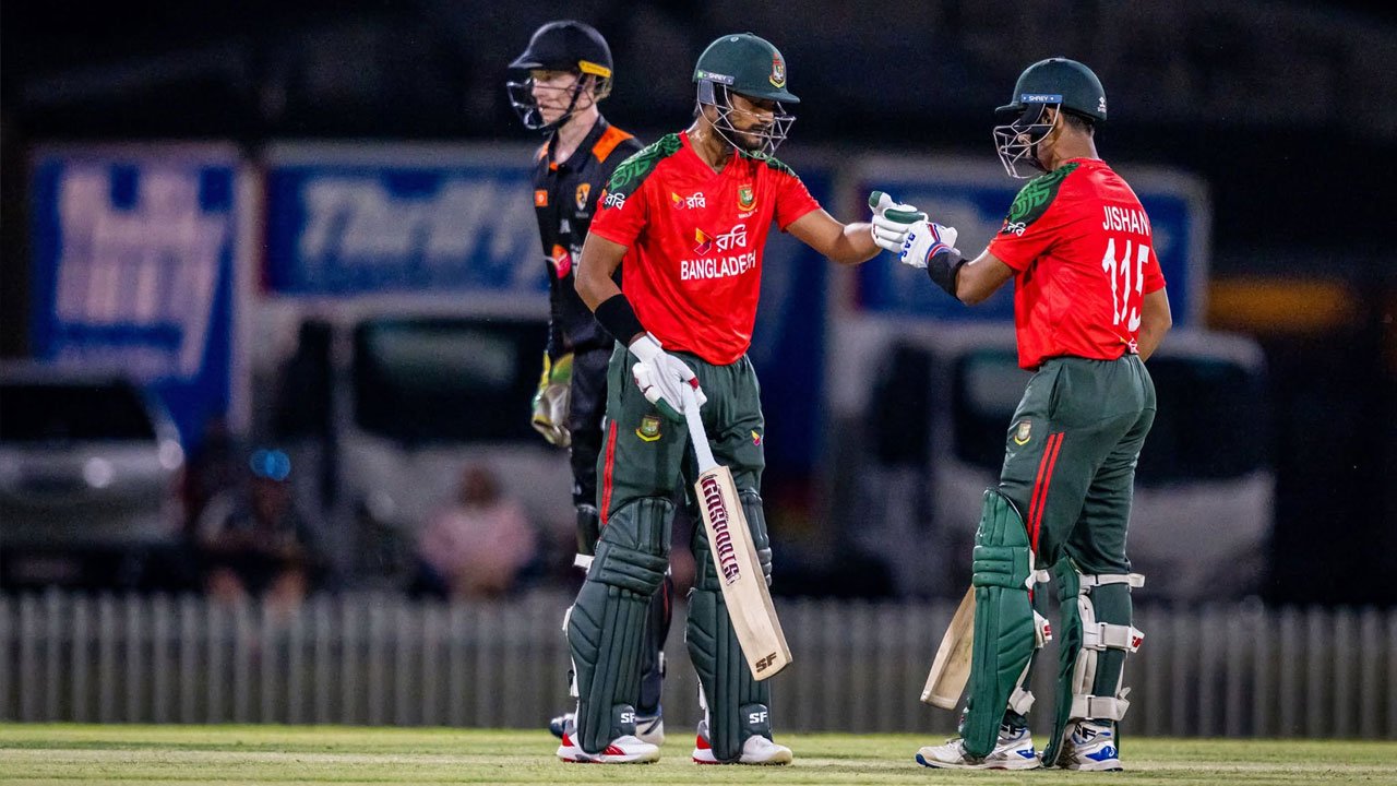 অস্ট্রেলিয়ায় ২২ রানে জিতল বাংলাদেশ