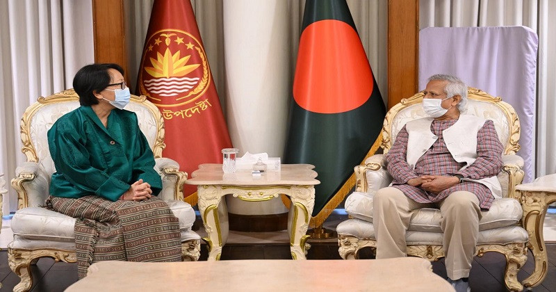 প্রধান উপদেষ্টার সঙ্গে ভুটানের নবনিযুক্ত রাষ্ট্রদূতের সাক্ষাৎ